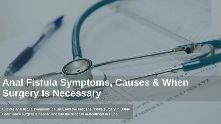 anal fistula surgery in Dubai